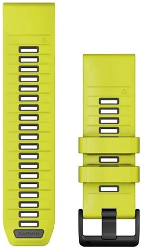 Garmin QuickFit 26 Watch Bands, Amp Yellow/Graphite Silicone