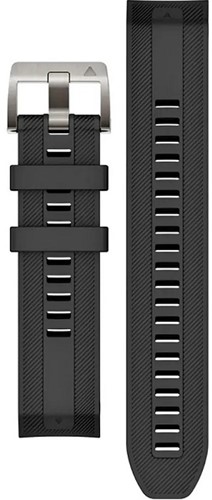 Garmin QuickFit 22mm horlogeband (MARQ), Zwarte siliconen