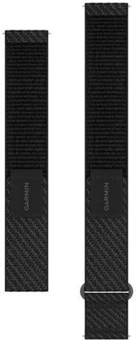 Garmin Bandjes met snelsluiting (20 mm), Zwart ComfortFit nylon