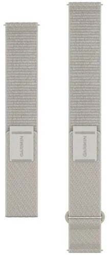 Garmin Bandjes met snelsluiting (20 mm), Ivory ComfortFit nylon