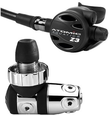 Atomic Z3 Din, Black, Sealed 1e +2e Trap