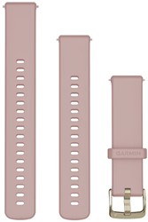 Garmin Bandjes met snelsluiting 18 mm, Dust rose met Soft Gold gesp