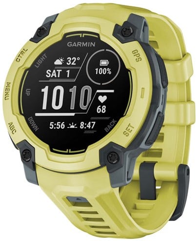 Garmin Instinct E – 45 mm, Electric lime met electric lime band
