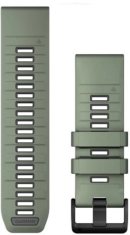 Garmin QuickFit 26 Watch Bands Willow Graphite Silicone