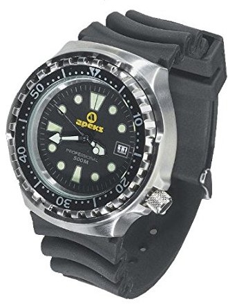 Apeks 500M Divers Duikhorloge bij sublub