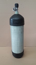 Fles Schietsport Carbon Met Kraan 6,8 Liter 300Bar