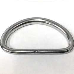 Hollis 2 D-Ring Stainless, Low Profile