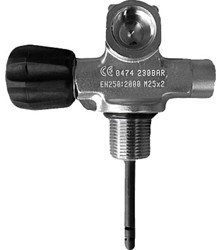 Lateral Valve Left 230Bar M25X2 Nitrox M26X2