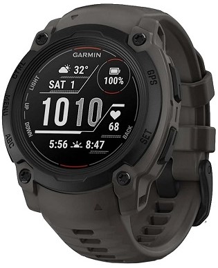 Garmin Instinct E – 40 mm, Zwart met charcoal band