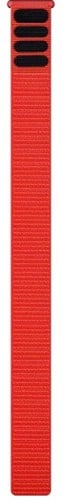 Garmin UltraFit 22mm nylon polsband, Flame red