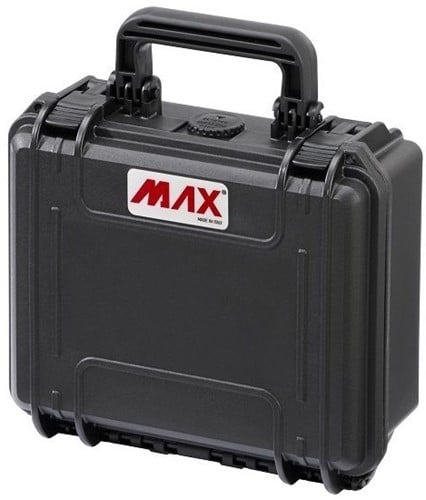 Max Case MAX 235 H 105 Black empty 235 x 180 x 106 mm