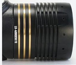 Sea & Sea Photo Video Light Kit Lx-2400Sw Flood & Spot Lighthead - Black