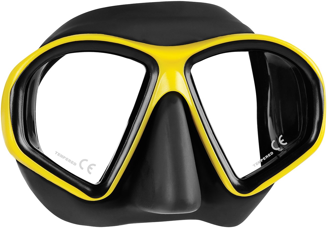 Sport Eder Mares i3 Masque de plongée en verre Noir