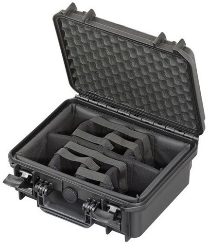 Max Case MAX 300 Black padded dividers 300 x 225 x 132 mm