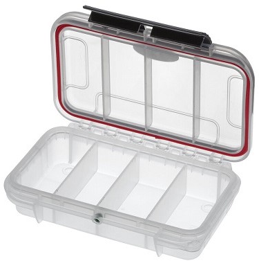 Max Case MAX 001 Transparent 4 compartments Beschermkoffer