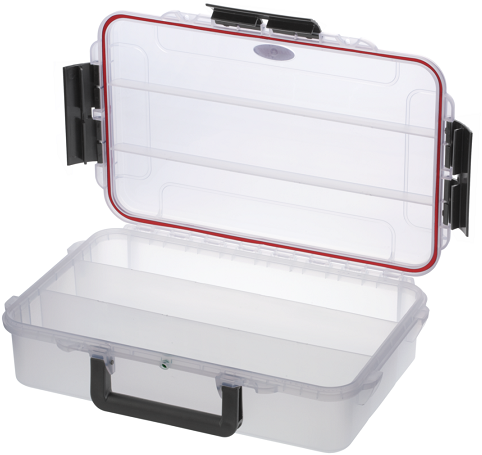 Max Case MAX 004 Transparent 3 compartments Beschermkoffer