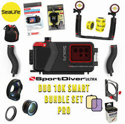 Sealife SportDiver ULTRA DUO 10K Smart Bundle Set PRO