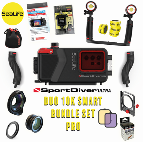 Sealife SportDiver ULTRA DUO 10K Smart Bundle Set PRO
