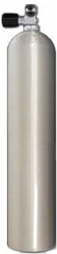 Aluminium Dive Tank 5.7 Litre Single 200Bar