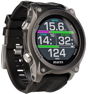 Mares Sirius Duikcomputer met Led 2.0 Pod