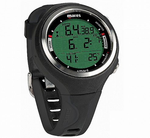 Mares Dive Computer Smart Apnea Black Black