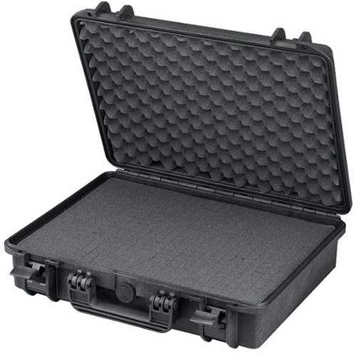 Max Case MAX 465 H 125 Black cubed foams 465 x 335 x 125 mm