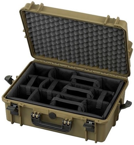 Max Case MAX 505 Sahara padded dividers 500 x 350 x 195 mm