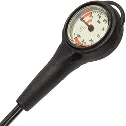 Standaard 300bar Manometer met flexslang