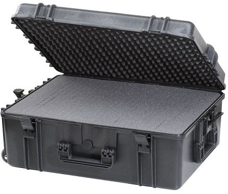 Max Case MAX 620 H 250 Black cubed foams 620 x 460 x 250 mm