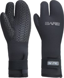 Bare 7mm Three Finger Mitt