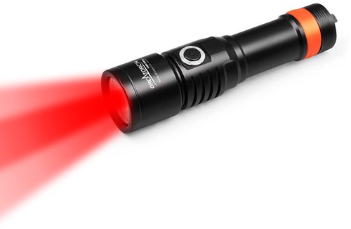 Orca D530 Red beam Duiklamp