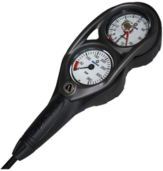 Apeks 2D Console Manometer & Dieptemeter