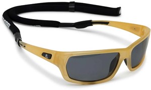 Cressi Bill Sunglasses W/Lace Sand/Smoked Lens Black