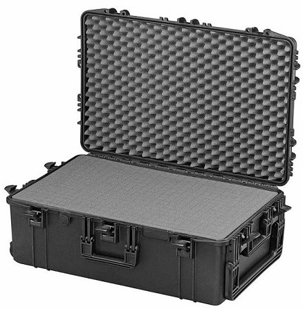 Max Case MAX 750 H 280 Black cubed foams 750 x 480 x 280 mm