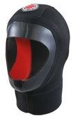 Santi Neoprene Hood 6mm with collar for full face mask-2