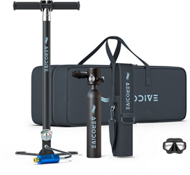AeroDive T500 + Handpomp + Bril