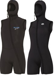 Bare Sport S-flex/Nixie Hooded 7mm Vest