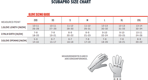 Scubapro_Glove_Size_Chart