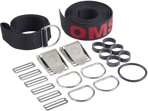 OMS Webbing Voor DIR Harnas Met Hardware En Crotchstrap