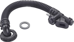 OMS Completed airway: elbow, corrugated hose 16, inflator and gasket