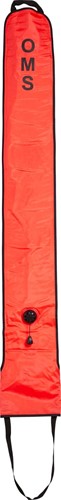 OMS Diver Alert Marker (1.57 Meter) Open Onderkant (50lbs / 23kg Liftvermogen)