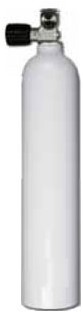 Aluminium Dive Tank 3 Litre Single 200Bar