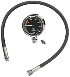 Apeks Tech Manometer met rubber slang