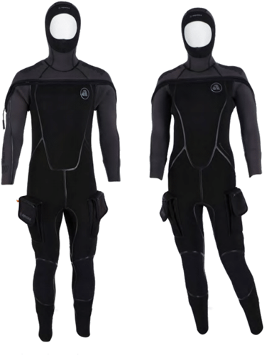 Apeks Thermiq Adv. Jumpsuit 8/7mm Duikpak
