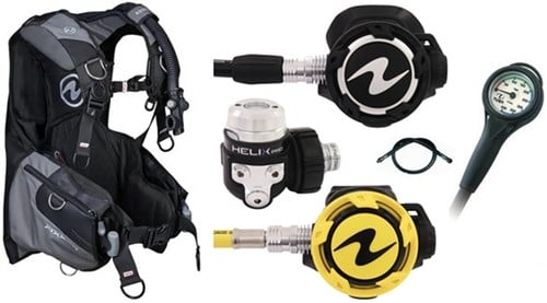 Aqualung Set Axiom Helix Pro