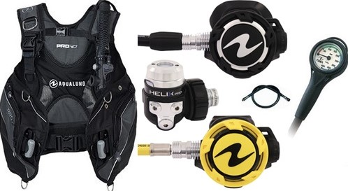 Aqualung Set Pro HD Helix