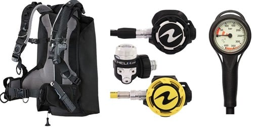 Aqualung Set Rogue Helix Compact