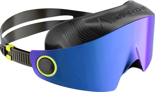 Aquasphere Defy Ultra Indigo Blue Titanium Mirrored Lens Black Zwembril-2