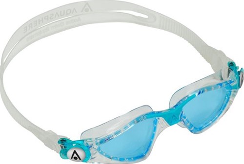 Aquasphere Kayenne Junior Blue Lens Clear/Aqua Zwembril