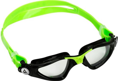 Aquasphere Kayenne Junior Clear Lens Black/Lime Zwembril